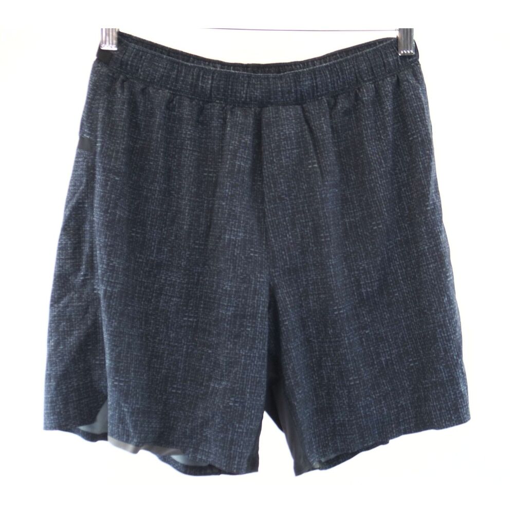 Lululemon Pace Breaker Shorts | sz M, 5" Length, Navy Blue Hatch